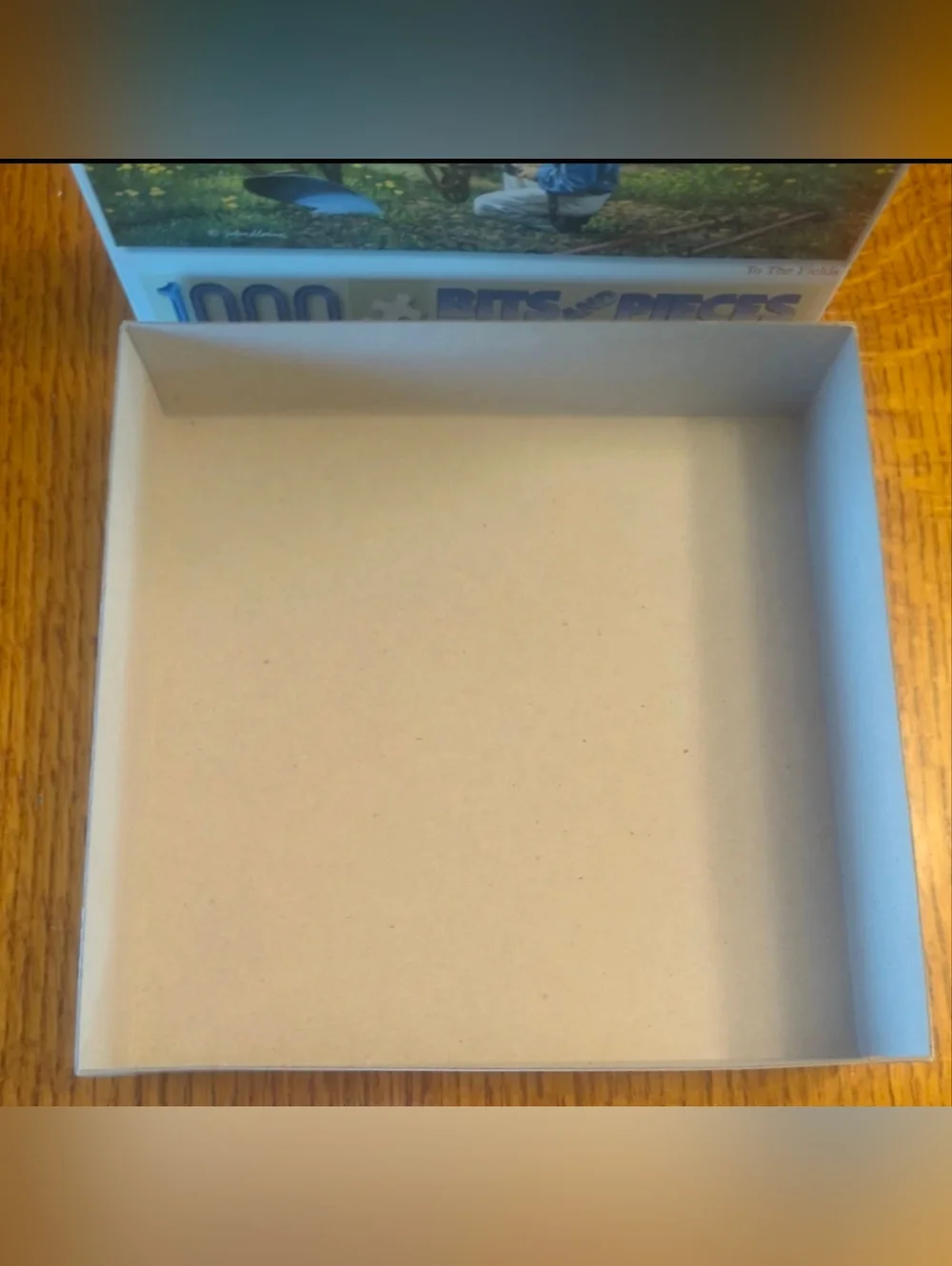 Bits and Pieces Puzzle- To The Fields - Open Box, Sealed Bag of 1000 Pieces
